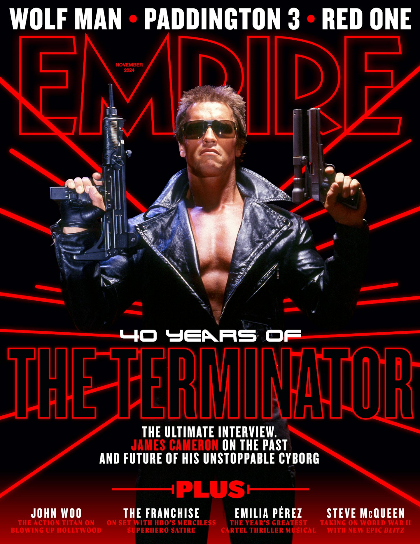 Empire – The Terminator at 40 – newsstand cover