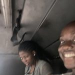 Two 'Obidient' ladies travel in back of truck to participate in elections - obidient ladies travel truck2